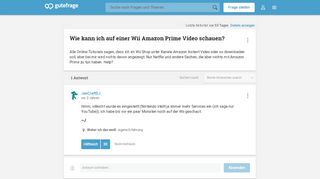 
                            9. Wie kann ich auf einer Wii Amazon Prime Video schauen? (Filme und ...