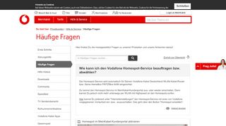 
                            6. Wie kann ich den Vodafone Homespot-Service ... - MeinKabel