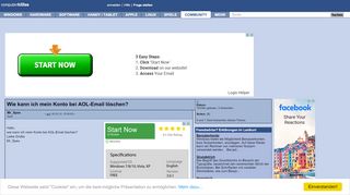 
                            11. Wie kann ich mein Konto bei AOL-Email löschen? (Mr_Spex ...