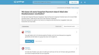 
                            7. Wie kann ich mein Snapchat Passwort ohne E-Mail oder Handynummer ...