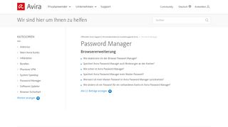 
                            12. Wie kann ich meine Passwörter aus Avast Password in Avira ...