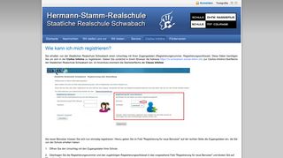 
                            5. Wie kann ich mich registrieren? - Realschule Schwabach