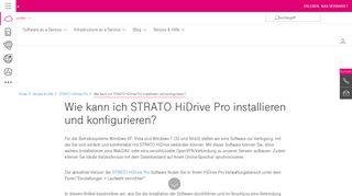 
                            10. Wie kann ich STRATO HiDrive Pro installieren und konfigurieren ...