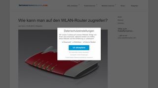 
                            9. Wie kann man auf den WLAN-Router zugreifen? - Internetanschluss.com