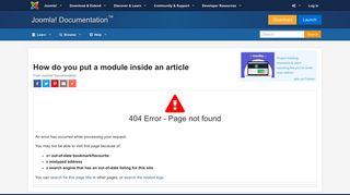 
                            1. Wie kann man ein Modul in den Inhalt eines Beitrags setzen? - Joomla ...