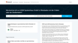 
                            13. Wie komme ich zu Login Systemhaus Gmbh in Wiesbaden mit der S ...