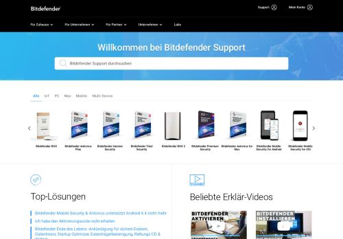 
                            4. Wie konfiguriere ich Bitdefender Alarme?