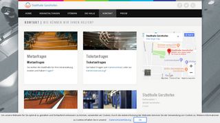
                            6. Wie können wir Ihnen helfen? - Stadthalle Gersthofen