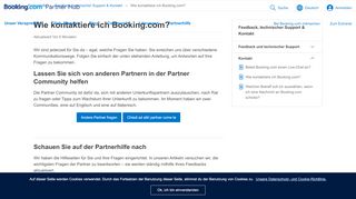 
                            6. Wie kontaktiere ich Booking.com? – Hilfeseiten – Booking.com