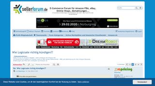 
                            13. Wie Logicsale richtig kündigen?? - Seite 2 - sellerforum.de - Das ...