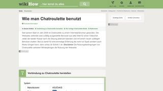 
                            7. Wie man Chatroulette benutzt – wikiHow