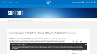 
                            12. Wie man die Intel® Extreme Tuning Utility (Intel® XTU) für...