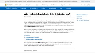 
                            1. Wie melde ich mich als Administrator an? - Windows-Hilfe