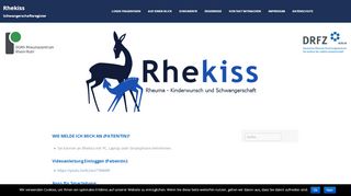 
                            2. Wie melde ich mich an (Patientin)? | Rhekiss