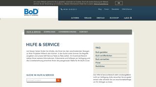 
                            12. Wie melde ich mich in myBoD an? - Hilfe & Service: BoD - Books on ...