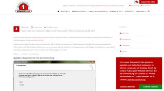 
                            7. Wie rufe ich meine E-Mails mit Microsoft Office Outlook 2010 ab?