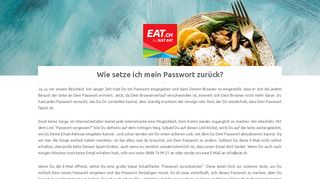 
                            10. Wie setze ich mein Passwort zurück? | Hilfezentrum | Häufig ... - EAT.CH