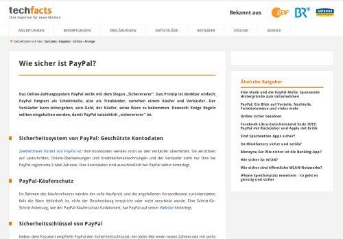 
                            9. Wie sicher ist PayPal? - Erklärung von Experten - Techfacts