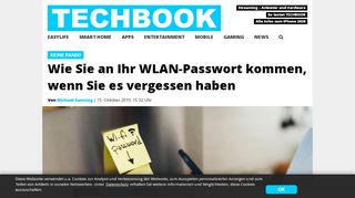 
                            1. Wie Sie an Ihr WLAN-Passwort kommen, wenn Sie es vergessen ...