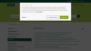 
                            8. Wie Sie die Nameserver-Einträge Ihrer Domain bearbeiten