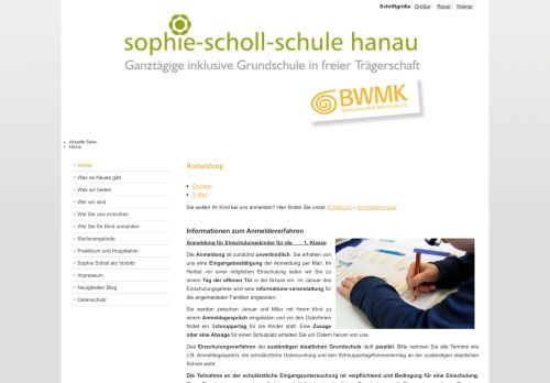 
                            8. Wie Sie uns erreichen - Sophie Scholl Schule Hanau