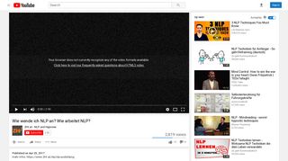 
                            10. Wie wende ich NLP an? Wie arbeitet NLP? - YouTube
