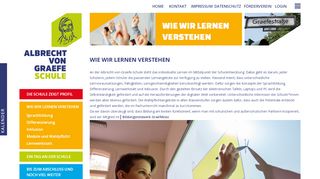 
                            8. WIE WIR LERNEN VERSTEHEN - Albrecht von Graefe Schule