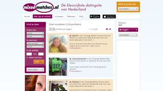 
                            4. Wie zijn er online? | MixedMatches.nl | DatingSite voor blank en ...