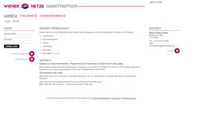 
                            7. Wiener Netze Marktpartner | Gasnetz