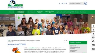 
                            8. Wieschhofschule Olfen - Konzept ANTOLIN