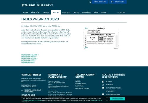 
                            10. Wifi-an-Bord - Tallink & Silja Line