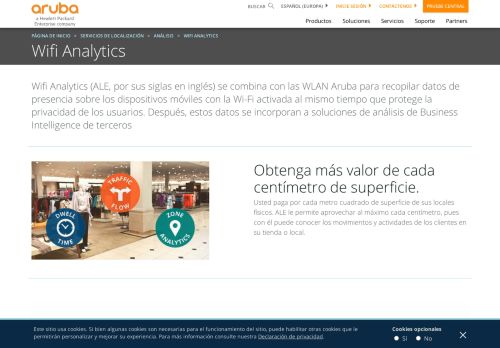 
                            2. Wifi Analytics - Aruba Networks