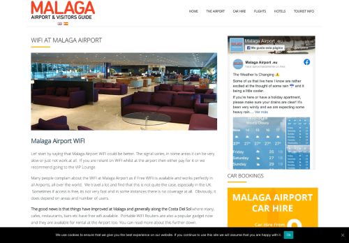 
                            13. WIFI at Malaga Airport - Connection & Prices