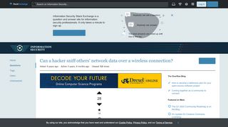 
                            12. wifi - Can a hacker sniff others' network data over a wireless ...