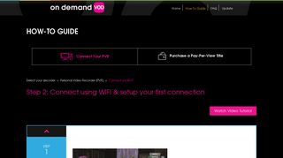 
                            2. WiFi-enabled PVR | On Demand VOD – How-to Guide | Astro