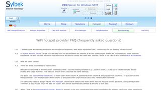 
                            8. WiFi hotspot provider FAQ (frequently asked questions) - sylbek.eu