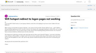 
                            4. Wifi hotspot redirect to logon pages not working - Microsoft Community