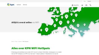 
                            11. WiFi HotSpots – Altijd & overal online via WiFi | KPN