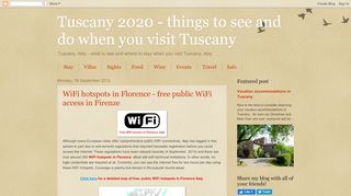 
                            12. WiFi hotspots in Florence - free public WiFi access in Firenze