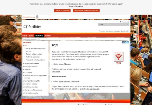 
                            7. Wifi - ICT Facilities