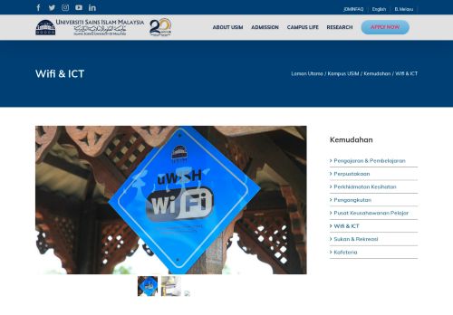 
                            1. Wifi & ICT - USIM | UNIVERSITI SAINS ISLAM MALAYSIA
