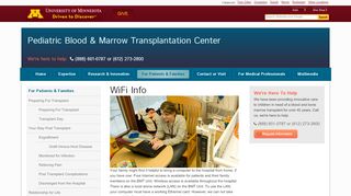 
                            12. WiFi Info | Pediatric Blood and Marrow Transplant (BMT) Center ...