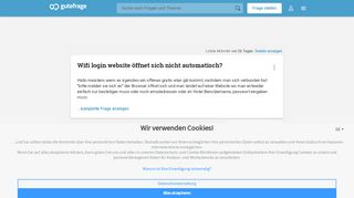 
                            7. Wifi login website öffnet sich nicht automatisch? (Smartphone ...