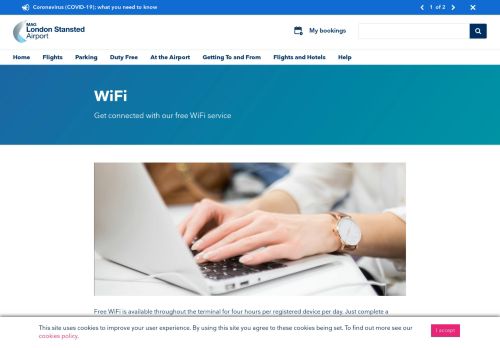 
                            6. WiFi | London Stansted Airport