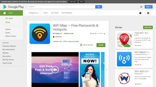
                            7. WiFi Map - Kata Sandi Bebas & Hotspot Gratis - Aplikasi di Google Play