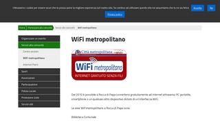 
                            12. WiFi metropolitano - Comune di Rocca di Papa