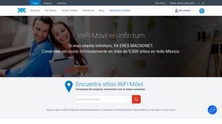 
                            6. WiFi Móvil en Infinitum, conexión en miles de sitios. - Telmex
