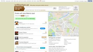 
                            7. Wifi nära Malmö stad, Malmö « WIFIKARTAN.SE