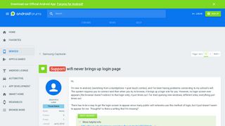 
                            12. wifi never brings up login page - Samsung Captivate | Android Forums