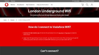 
                            6. WiFi on the London Underground - Vodafone